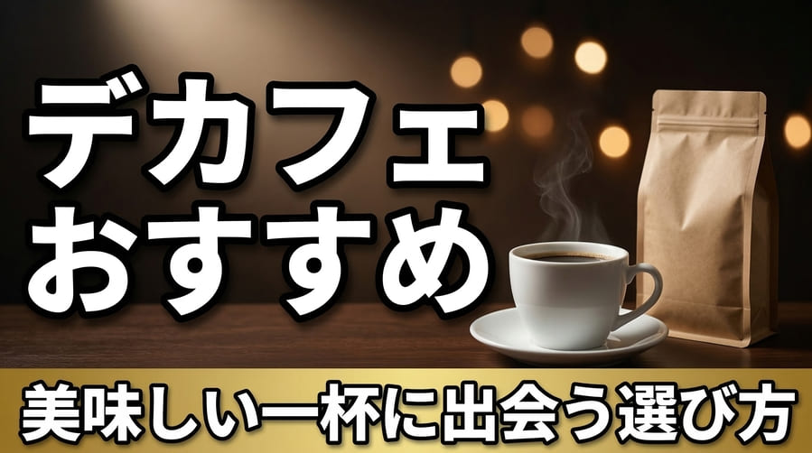 デカフェのおすすめはどれ？美味しい一杯に出会うための選び方とタイプ別10選